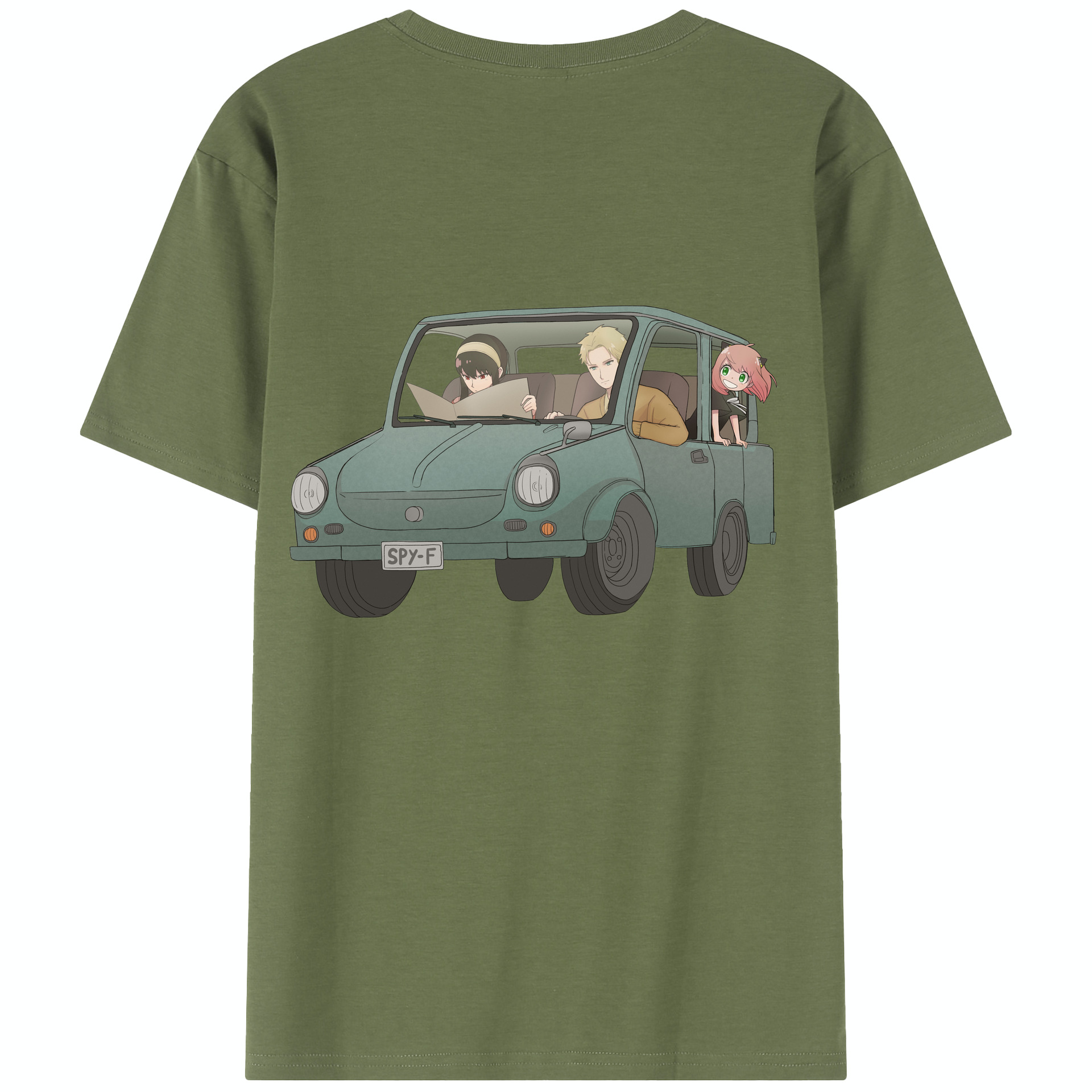 （画像用） SPY×FAMILY间谍家家酒 綿100％半袖Tシャツ（背面プリント）